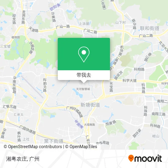 湘粤农庄地图