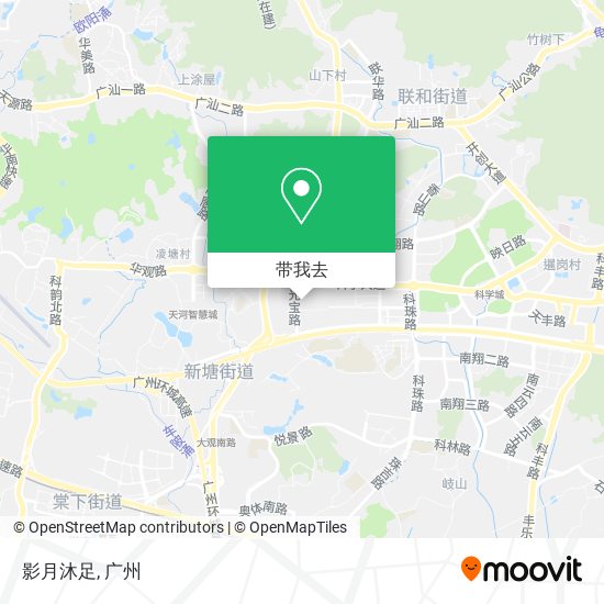影月沐足地图