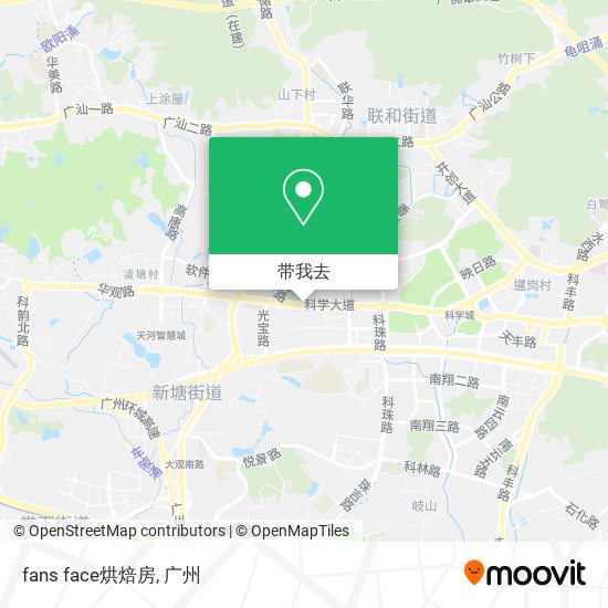 fans face烘焙房地图