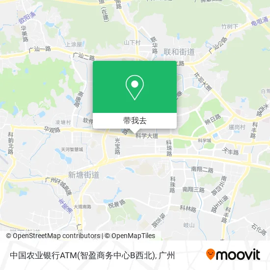 中国农业银行ATM(智盈商务中心B西北)地图
