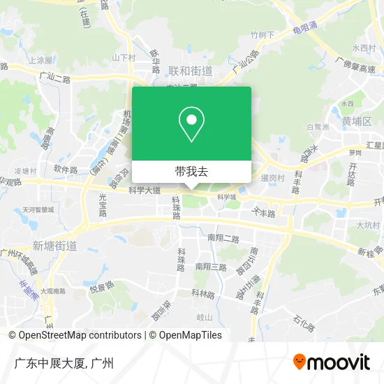 广东中展大厦地图