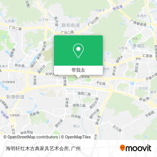 海明轩红木古典家具艺术会所地图