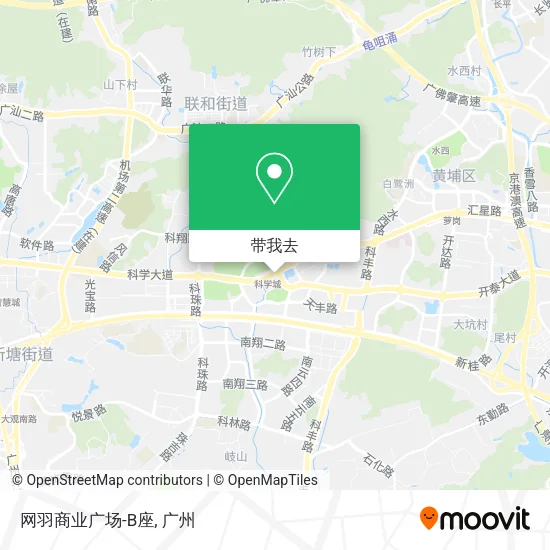 网羽商业广场-B座地图