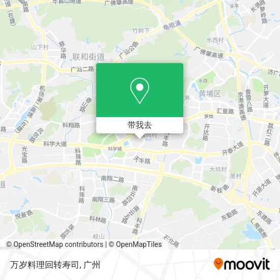 万岁料理回转寿司地图