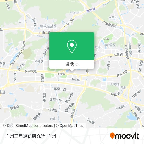 广州三星通信研究院地图