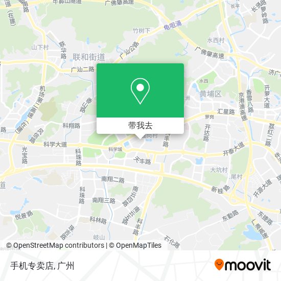 手机专卖店地图