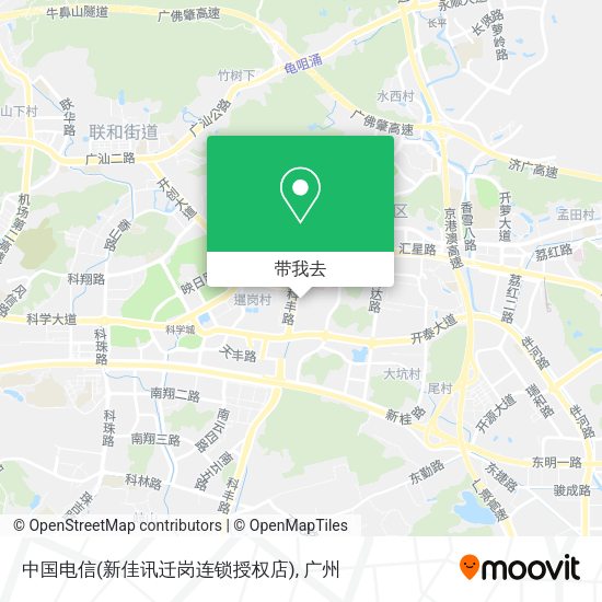 中国电信(新佳讯迁岗连锁授权店)地图