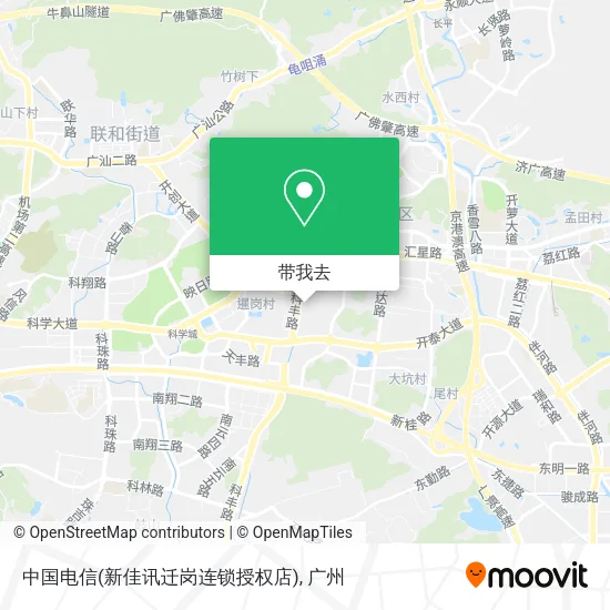 中国电信(新佳讯迁岗连锁授权店)地图
