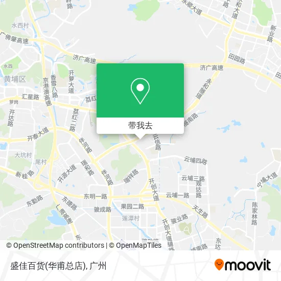 盛佳百货(华甫总店)地图
