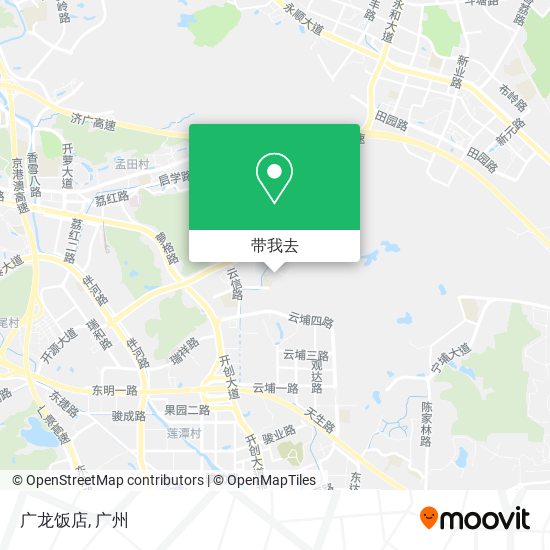 广龙饭店地图