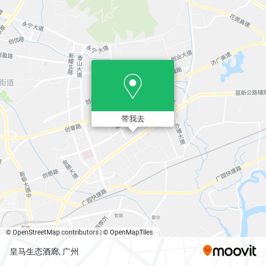 皇马生态酒廊地图
