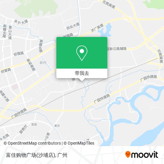 富佳购物广场(沙埔店)地图
