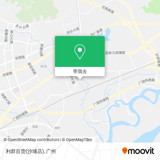 利群百货(沙埔店)地图