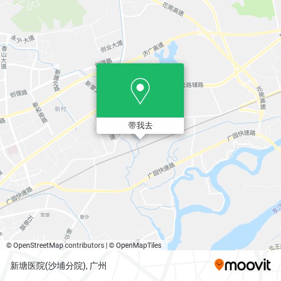 新塘医院(沙埔分院)地图