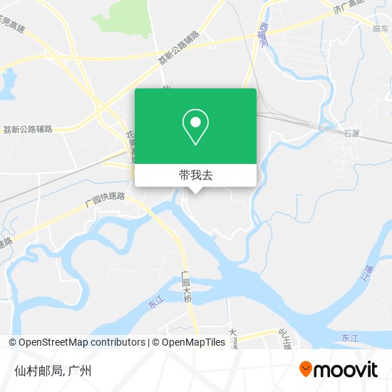 仙村邮局地图