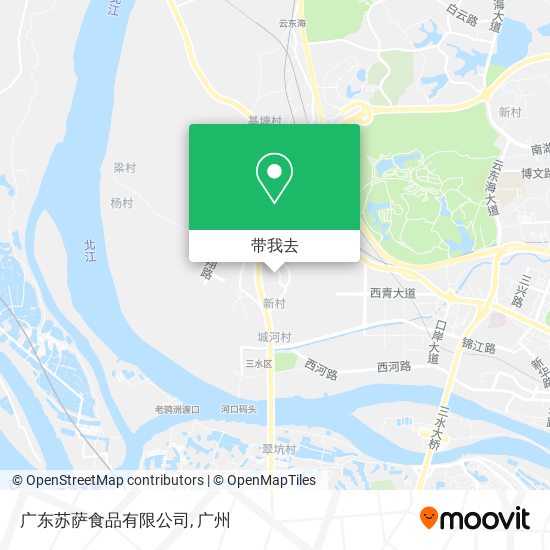 广东苏萨食品有限公司地图
