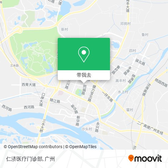 仁济医疗门诊部地图