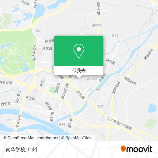 南华学校地图