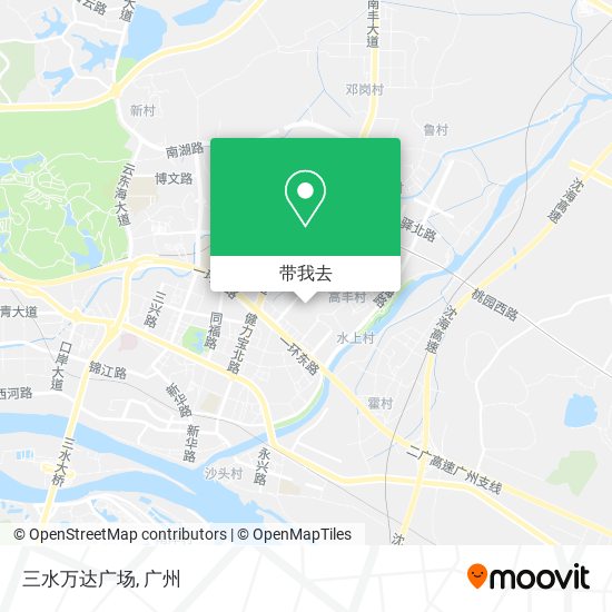 三水万达广场地图
