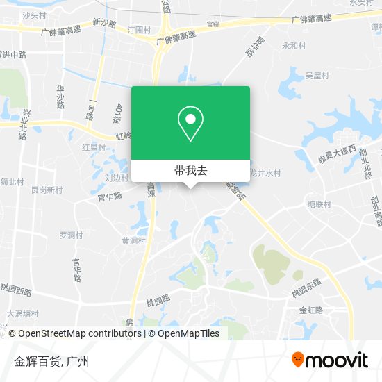 金辉百货地图