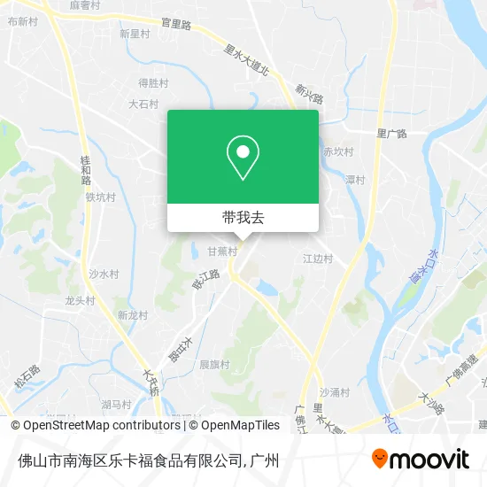 佛山市南海区乐卡福食品有限公司地图