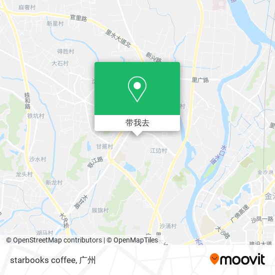 starbooks coffee地图
