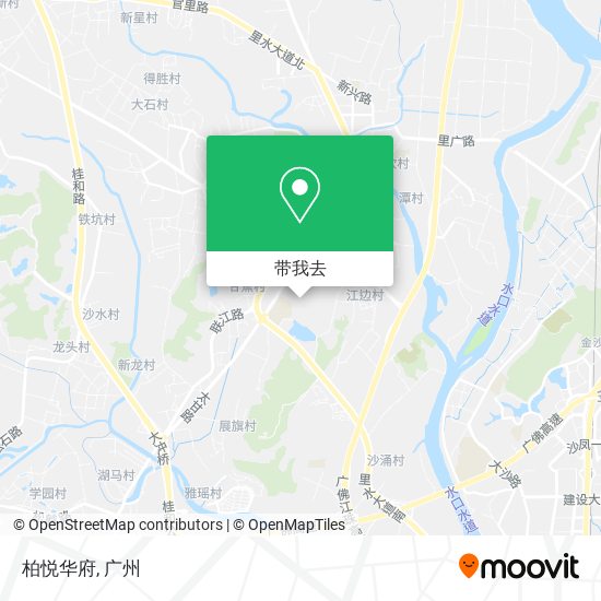 柏悦华府地图