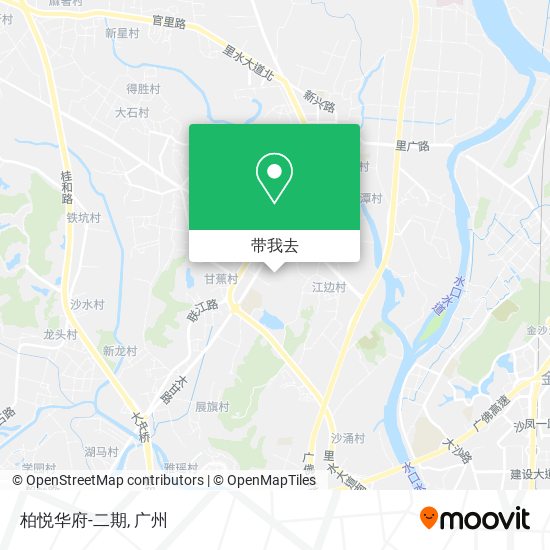 柏悦华府-二期地图