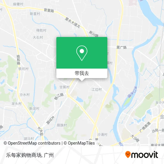 乐每家购物商场地图