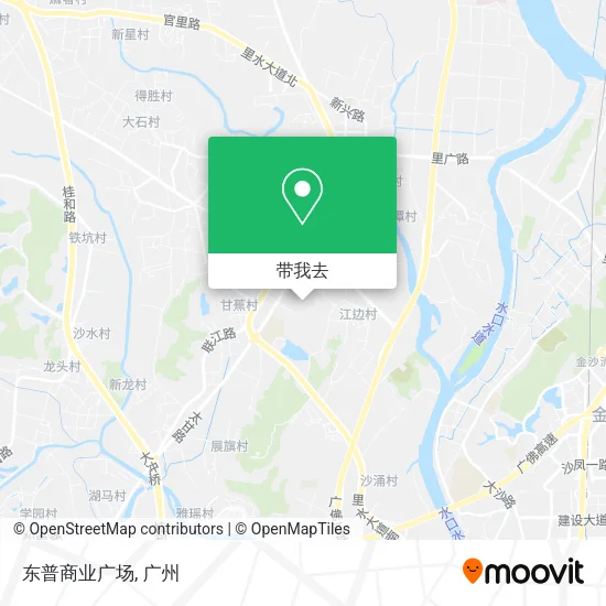 东普商业广场地图