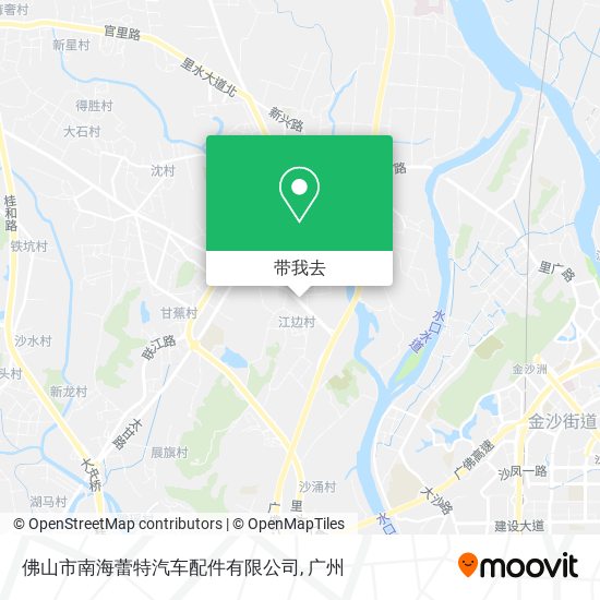 佛山市南海蕾特汽车配件有限公司地图