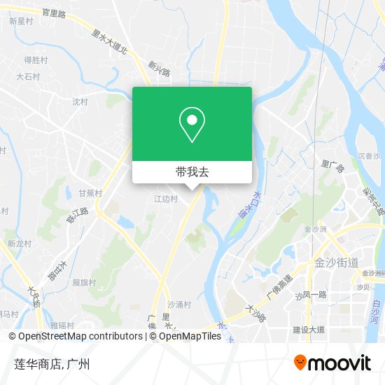 莲华商店地图