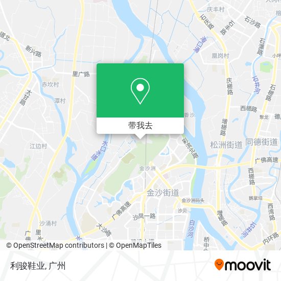 利骏鞋业地图