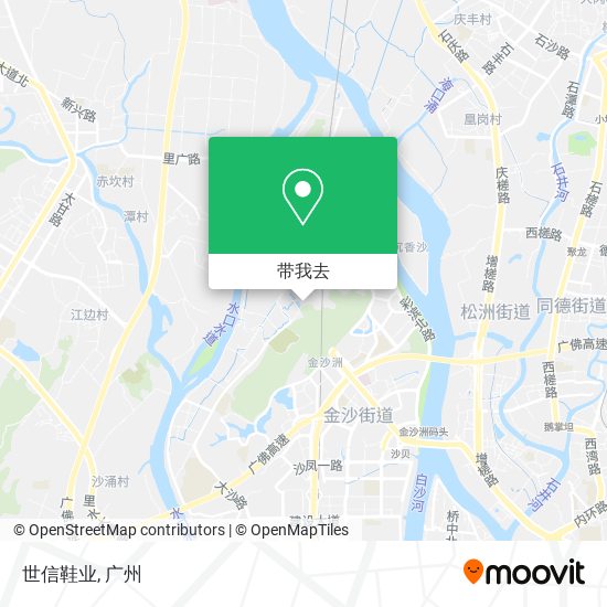 世信鞋业地图