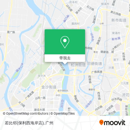 若比邻(保利西海岸店)地图