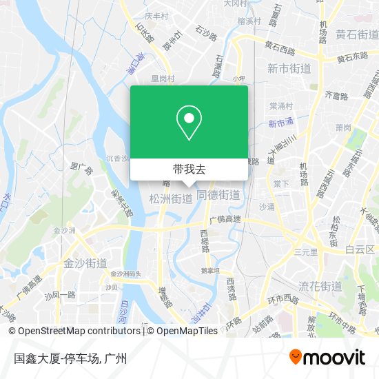 国鑫大厦-停车场地图