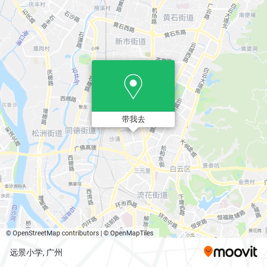 远景小学地图