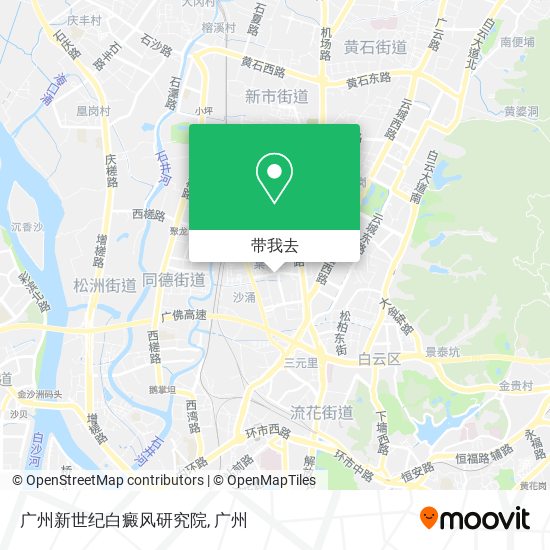 广州新世纪白癜风研究院地图