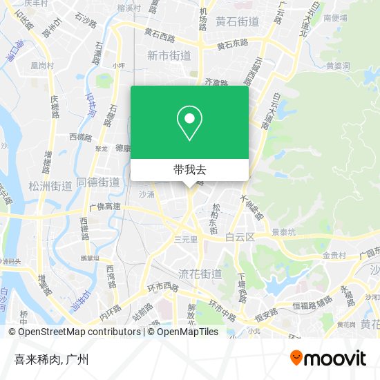 喜来稀肉地图