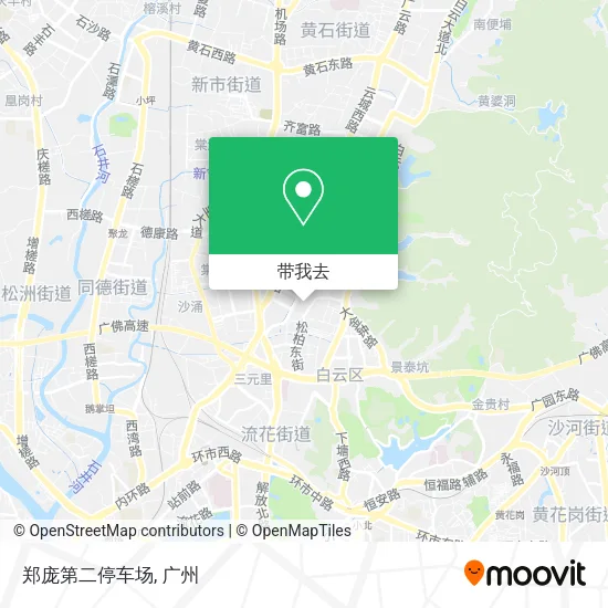 郑庞第二停车场地图
