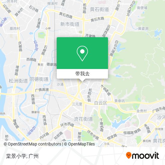 棠景小学地图