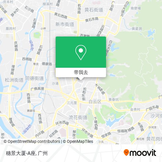 穗景大厦-A座地图