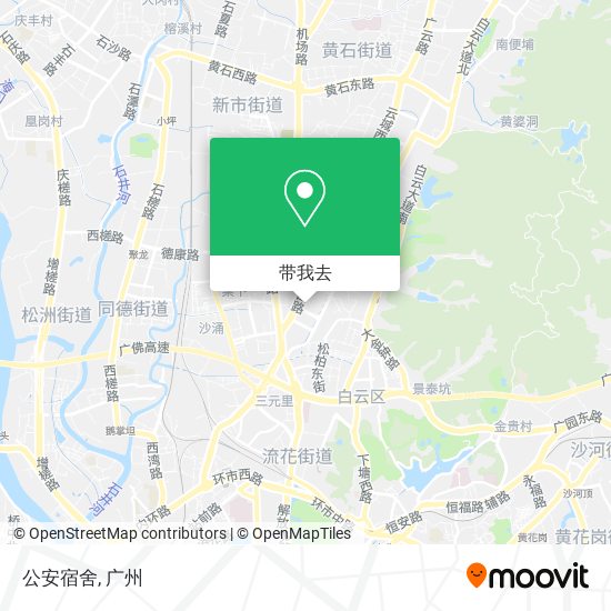公安宿舍地图
