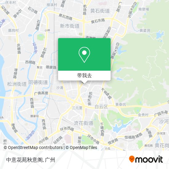 中意花苑秋意阁地图