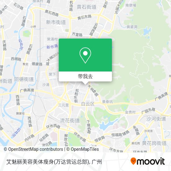 艾魅丽美容美体瘦身(万达营运总部)地图