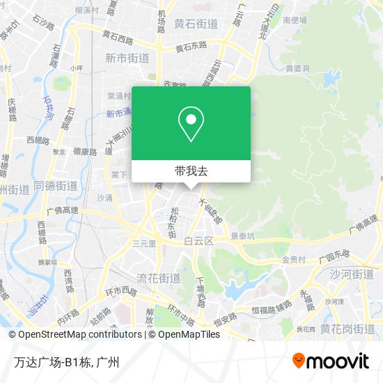 万达广场-B1栋地图