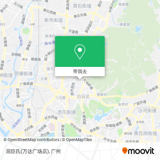 屈臣氏(万达广场店)地图
