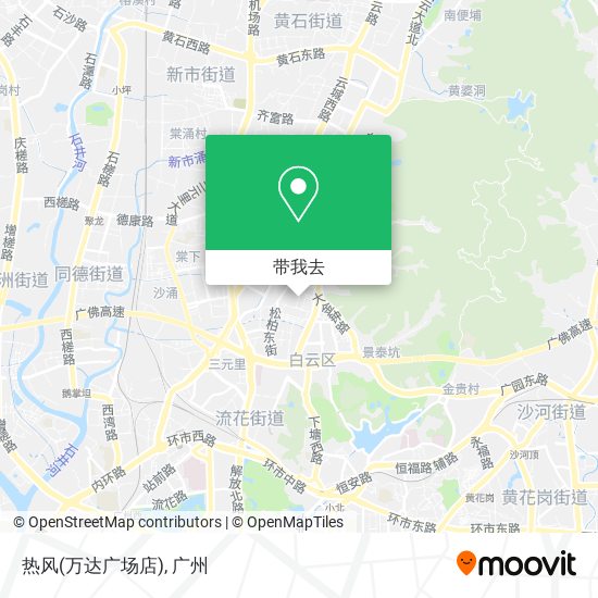 热风(万达广场店)地图