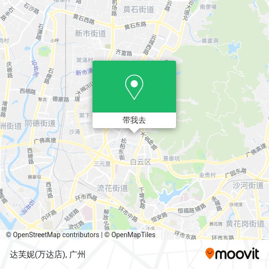 达芙妮(万达店)地图