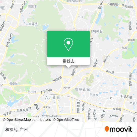 和福苑地图